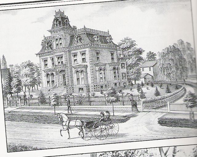 Chew Mansion on King,1874